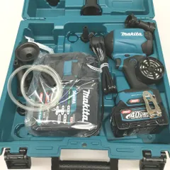 △△MAKITA マキタ 40V 充電式エアダスタ　バッテリBL4025×1、充電器DC40RA、ケース付 AS001GRDのサムネイル