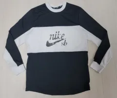 （ M 100 ) ナイキ ミシン目 メッシュ ロングスリーブトップ 長袖Tシャツ 出品