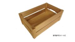 アウトレット木箱　コンテナ用杉箱 　内寸 318×517×200[mm]　製品管理No.【447-158】
