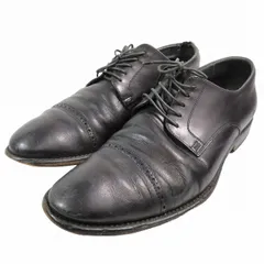 ヒューゴボス HUGO BOSS ストレートチップ ビジネス ドレスシューズ レースアップ レザー 7.5 黒 ブラック/2YBA5 メンズのサムネイル