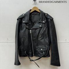 【極美品】 Delan デラン ライダース ラムレザー 52 干場着用 極美品】 Delan デラン ライダース ラムレザー 52 干場着用