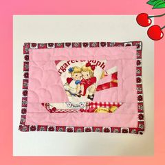 ハンドメイド　パッチdeティーマット　パッチワーク　キルト　ティーマット　マーガレット&ソフィ　キルトゲイト