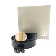 入荷now 口コミ □極美品□ビッグサイズ□dunhill 本革 レザー ベルト ダンヒル 小物