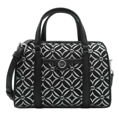 マイケルコース MICHAEL KORS ミニボストン 2WAY 斜め掛け 35F4STFC1J BLK/SILVER アウトレット レディース