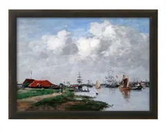 ウジェーヌ・ブーダン、signed lower、海外版超希少レゾネ ウジェーヌ・ブーダン、signed lower、海外版超希少レゾネ