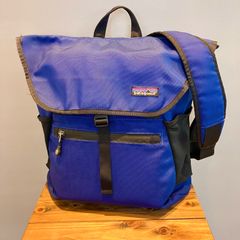 00's patagonia パタゴニア オールバーティカルショルダー メッセンジャーバッグ ブルーネイビー 青紺