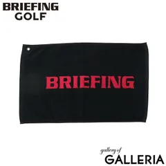 日本正規品 ブリーフィング ゴルフ タオル BRIEFING GOLF ギフト スポーツタオル フェイスタオル ロゴ 吸水 速乾 綿 コットン BRG241A16 BLACKのサムネイル