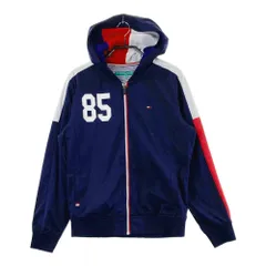 サイズ：L TOMMY HILFIGER GOLF トミー ヒルフィガーゴルフ  フード付 ジップジャケット  ネイビー系 [240101413023] ゴルフウェア レディース ストスト
