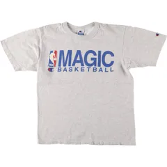 古着 90年代 チャンピオン Champion AUTHENTIC ATHLETICWEAR NBA ORLANDO MAGIC オーランドマジック ロゴプリントTシャツ USA製/eaa543453のサムネイル