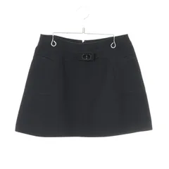 Christian Dior クリスチャンディオール CDバックル スカート