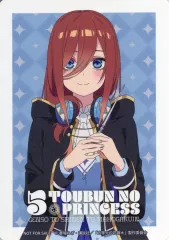 【中古】キャラカード 中野三玖 オリジナルトレーディングカード 「CD ゲーム『五等分のプリンセス ～幻想と深淵と魔法学院～』主題歌 中野家の五つ子 / 明日へ」 封入特典