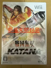 新品未開封品　戦国無双　KATANA カタナ　Wii ソフト　ウィー