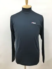 フィラゴルフ FILA GOLF モックネックシャツ M 濃紺 ネイビー 未使用 2503WR050