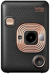 【中古】 FUJIFILM 富士フイルム チェキ インスタントカメラ スマホプリンター instax mini LiPlay エレガントブラック INS MINI HM1 ELEGANT BLACK