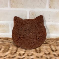 食品サンプル☆ネコ食パン・チョコ味のオブジェ☆