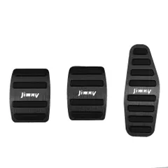【人気商品】ペダル 工具不要 アルミ MT専用設計 マニュアル車 ブレーキ アクセル JB74W クラッチ シエラ カバー JB64W 防キズ 防汚れ 新型ジムニー 滑り止め BOYOUS【最新型】スズキ 3点セット（ブラック）