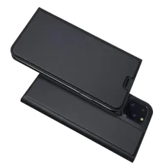 iPhone 11 pro max ケース 手帳型 iPhone 11 pro max ケース マグネット アイフォン11 pro max スマホケースJaorty内蔵マグネット カードポケット スタンド機能 PUレザー 超薄型 人気 おしゃれ４色-グレー