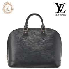 LOUIS VUITTON ルイヴィトン エピ アルマPM ハンドバッグ 黒（ゴールド金具）ショルダーバッグ【中古】【送料無料】