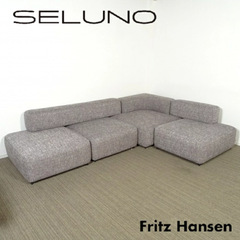 ◾︎SELUNO◾︎ 【展示美品】FRITZ HANSEN フリッツハンセン  ALPHABET / アルファベット ソファ / ファブリック 140万 v512s