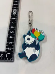 【5】呪術廻戦　キーホルダー　ラバー　パンダ　風船