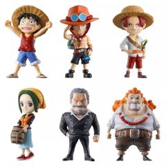 [중고] 트레이딩 피겨 전 6종 세트 [From TV animation ONE PIECE 원피의 열매 제20해전]