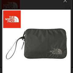 【未開封新品】ノースフェイス　収納ポーチ男女兼用　軽量性　耐久性　黒色　Mサイズ