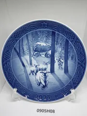 【新品未使用】ロイヤルコペンハーゲン　イヤープレート　2023年 イヤープレート2023年版|ロイヤル コペンハーゲン 公式オンラインストア