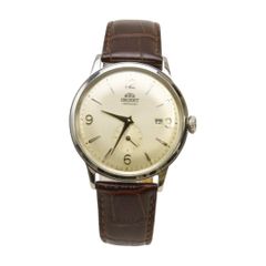 ORIENT BAMBINO 38MM自動巻き時計 シャンパンダイヤル限定品 - メルカリ