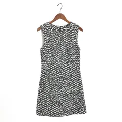 新品同様 DIANEvon FURSTENBERG ダイアンフォンファステンバーグ  ワンピース サイズ:10  ブラック/ホワイト  レディース 　240001093002