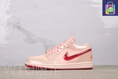 【今日特価】Air Jordan HF3174-600 Jordan 1 Low Valentine's Day（バレンタインデー）-WTO輸入0