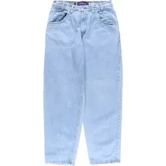 古着 90年代 リーバイス Levi's SILVER TAB シルバータブ BAGGY バギー テーパードデニムパンツ USA製 メンズw32相当/evb008077