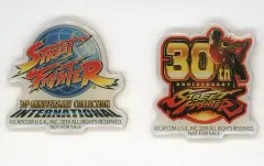 【中古】バッジ・ピンズ ロゴ オリジナルピンズセット(2個セット) 「PS4/Switchソフト ストリートファイター 30th アニバーサリーコレクション インターナショナル」 楽天ブックス購入特典
