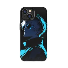 【在庫セール】綺麗 軽量 スマホケース 薄型 ストラップホール付き おしゃれ 五条悟 漫画 (五条悟E 可愛い アニメ カバー ケース iphone16) 用 16 iphone Mainoyo