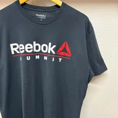 古着　L　Reebok　リーボック　Tシャツ   黒　プリント