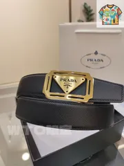 【今日特価】Prada メンズオートロックベルト-1