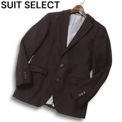 【未使用タグ付】SUIT SELECT AB6 綿×麻　テーラードジャケット 未使用タグ付】SUIT SELECT AB6 綿×麻 テーラードジャケット