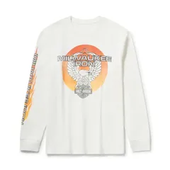 HARLEY-DAVIDSON 純正　メンズ ミルウォーキーアイアンイーグル ロングスリーブTシャツ_96795-25VM