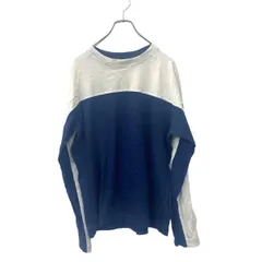 Kappa ロングTシャツ Lサイズ カッパ 青系 古着卸 アメリカ仕入 t2406-3267