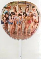 【中古】うちわ(女性) SUPER☆GiRLS×イトーヨーカドー ジャンボうちわ(集合/水着)