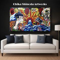 SALE/F30号】NEW RULE.【陰謀論メッセージアート】