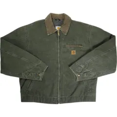 2025年最新】CarHartt デトロイトジャケット モスグリーンの人気