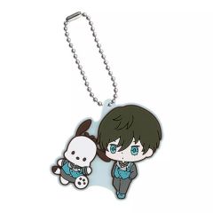 [중고] 열쇠 고리 Itoshi Rin × Pochacco [블루 록 × 산리오 캐릭터 스페셜 고무 마스코트 2]