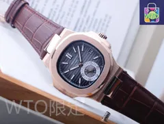 ステンレス　パテックフィリップ　男性用腕時計　メンズウォッチ  ｜本日限定特価｜新品未使用-WTO店名をご確認ください