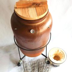 壺焼き芋壺（引き取り限定） 楽天市場】焼き芋壺＋専用台付セット プロ仕様 壺焼き 焼き芋