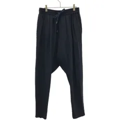 yoshiokubo ヨシオクボ 裾ジップイージーパンツ YKS21404 ネイビー 2のサムネイル