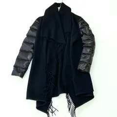 モンクレール ダウン スリーブ ニット ケープ MANTELLA コート