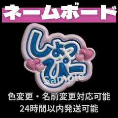 【渡辺翔太】snowman　ぷっくりネームボード　文字パネル　ライブ　うちわ文字