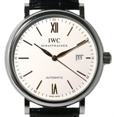 ★箱付！美品！IWC SCHAFFHAUSEN ポートフィノ IW356517 白文字盤 自動巻き メンズ★