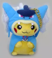 【中古】キーホルダー・マスコット(キャラクター) ギャラドスごっこピカチュウ マスコット 「ポケットモンスター」 ポケモンセンター限定