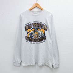 S/古着 長袖 スウェット メンズ 80s ディズニー ミッキー ラグラン  